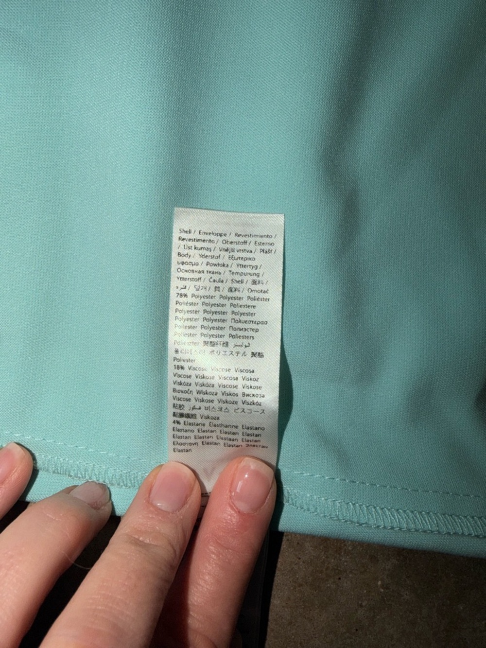 NA-KD - Blue Mini Skirt - Size 8 - Picture 9 of 9